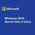 MS Windows 2019 Server User 5 CALs